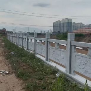 嘉峪关 石材河道栏杆