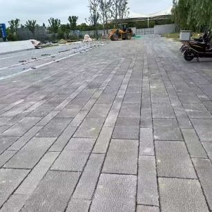 嘉峪关仿古石铺装效果