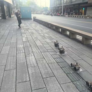 嘉峪关仿古石铺装效果