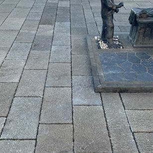 嘉峪关仿古石铺装效果