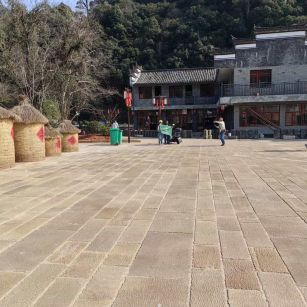 嘉峪关仿古石铺装效果