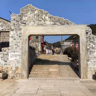 嘉峪关仿古石铺装效果