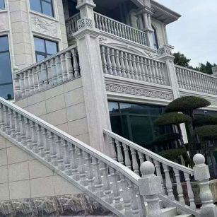 嘉峪关 芝麻白别墅，栏杆