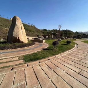 嘉峪关仿古石铺装效果