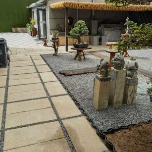 嘉峪关仿古石铺装效果