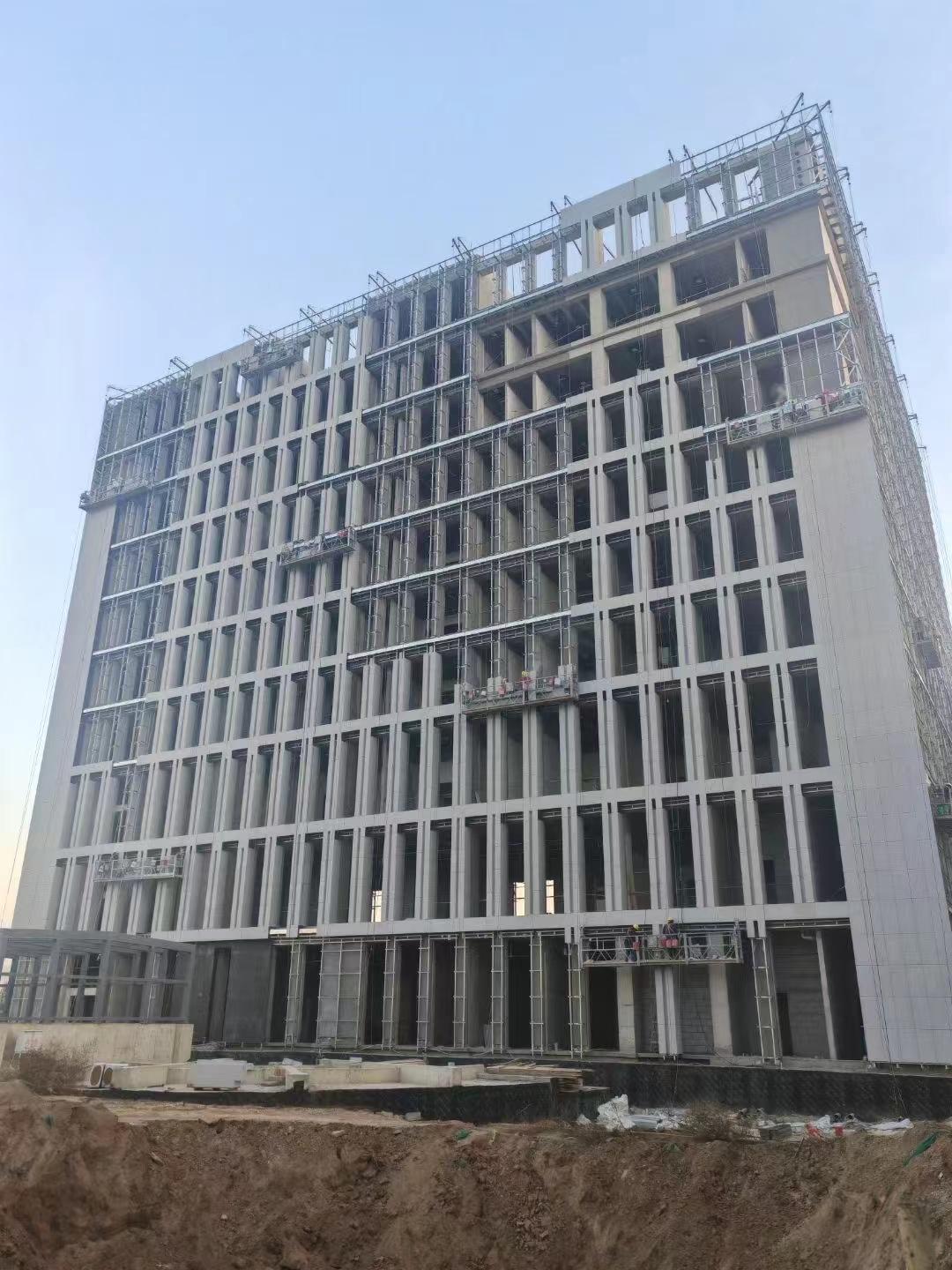 嘉峪关芝麻白外墙干挂案例