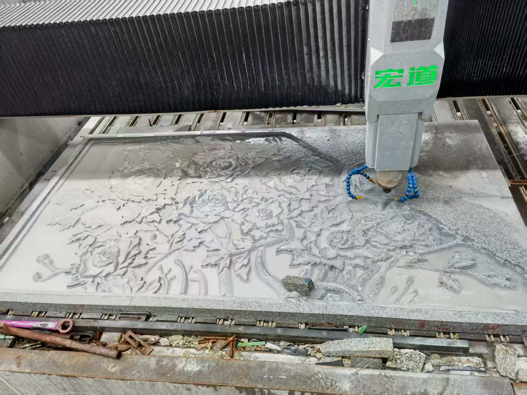 嘉峪关 别墅墙面石材雕刻