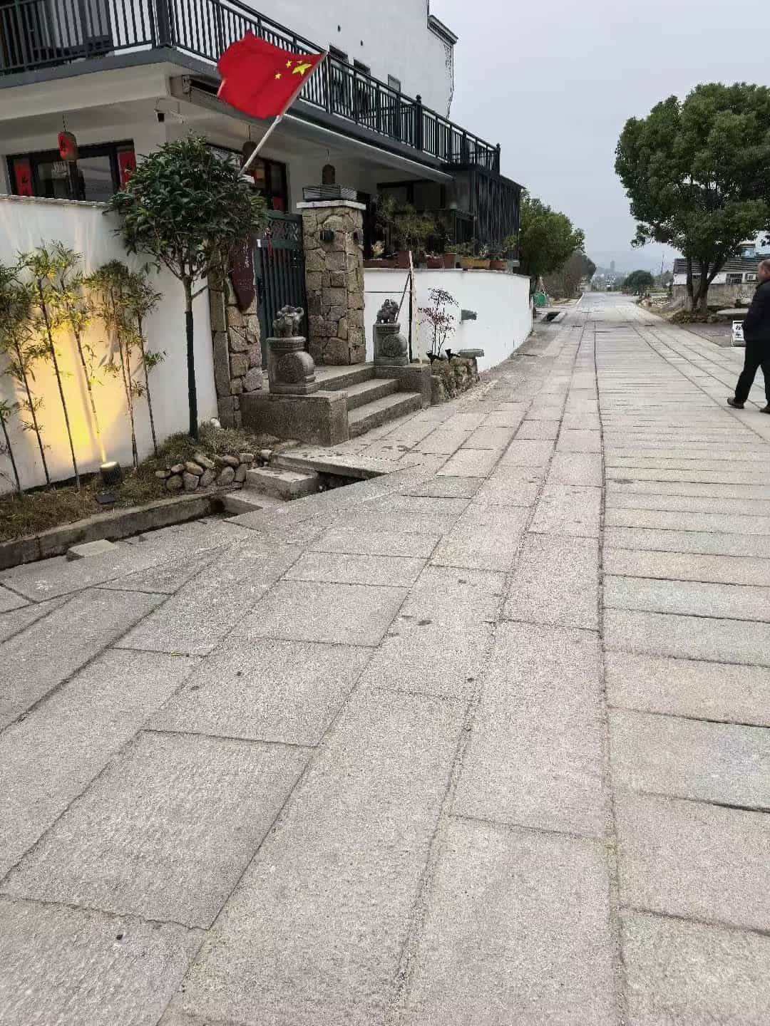 嘉峪关仿古石铺装效果