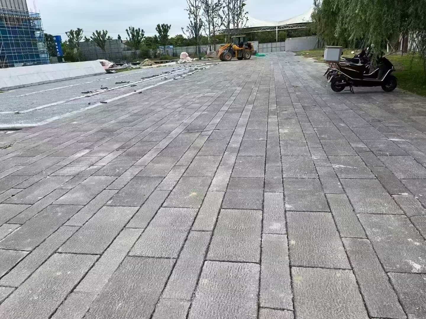 嘉峪关仿古石铺装效果