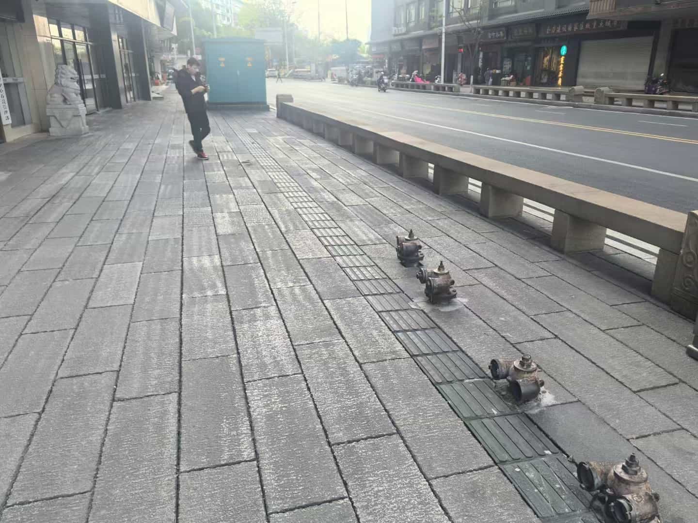 嘉峪关仿古石铺装效果