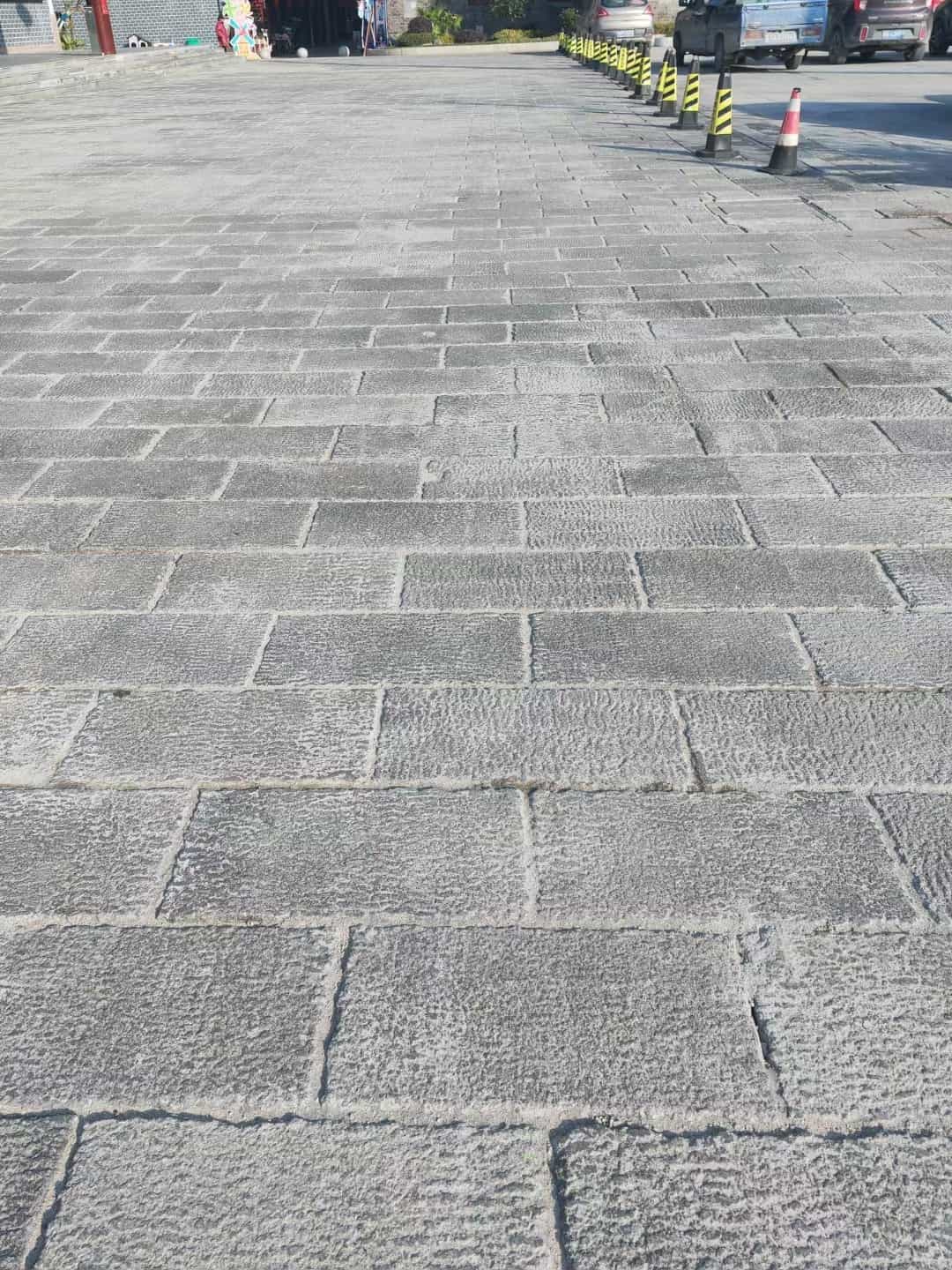 嘉峪关仿古石铺装效果
