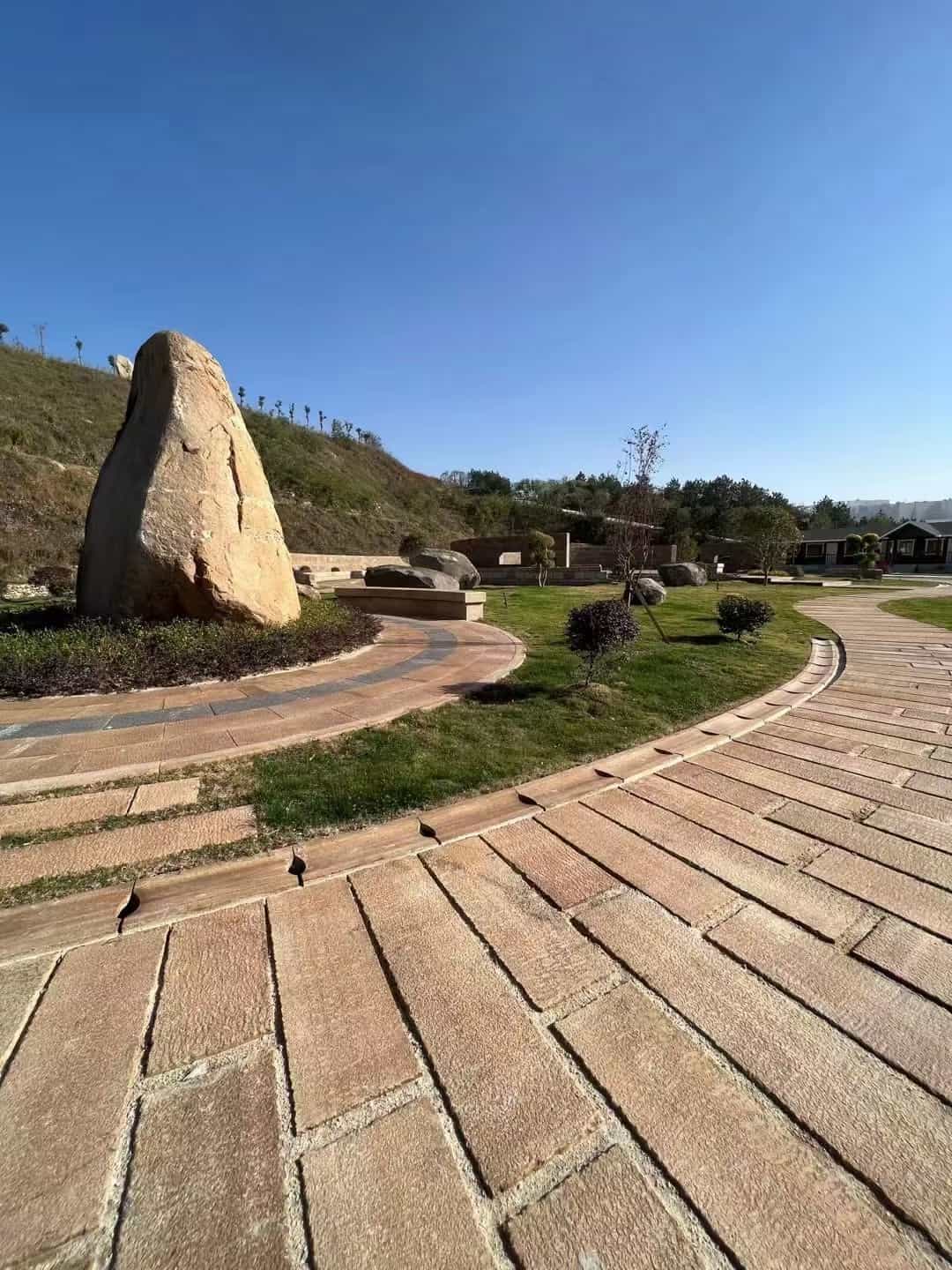 嘉峪关仿古石铺装效果