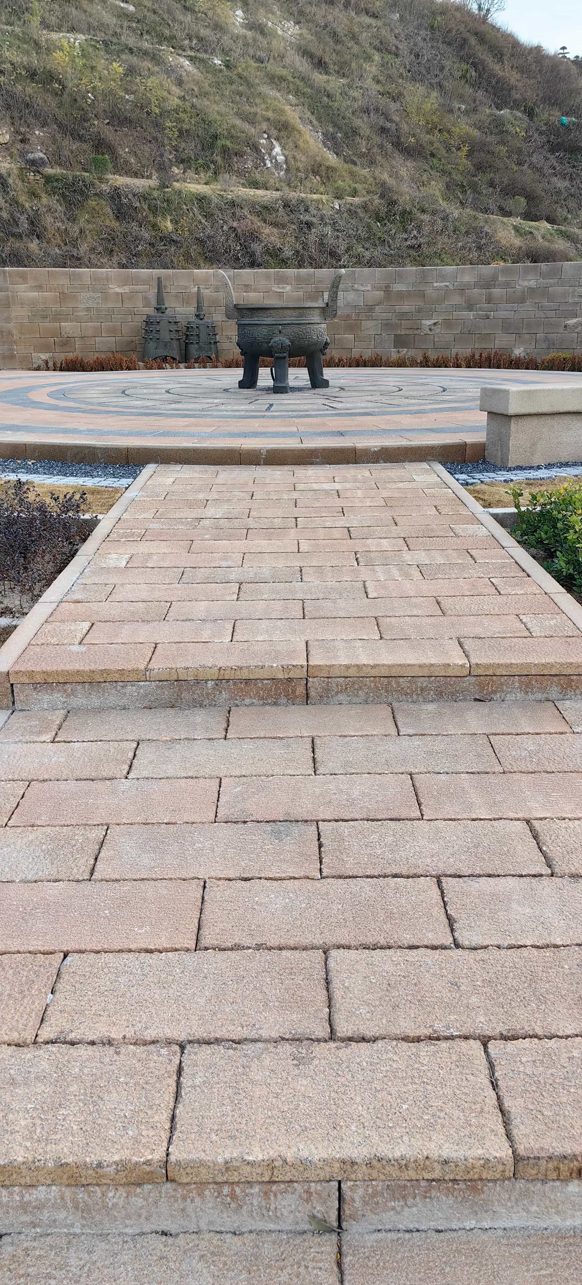 嘉峪关仿古石铺装效果