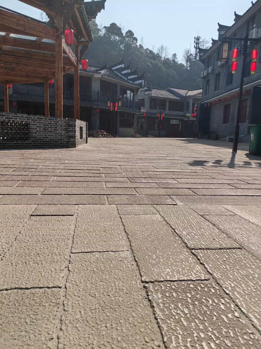 嘉峪关仿古石铺装效果