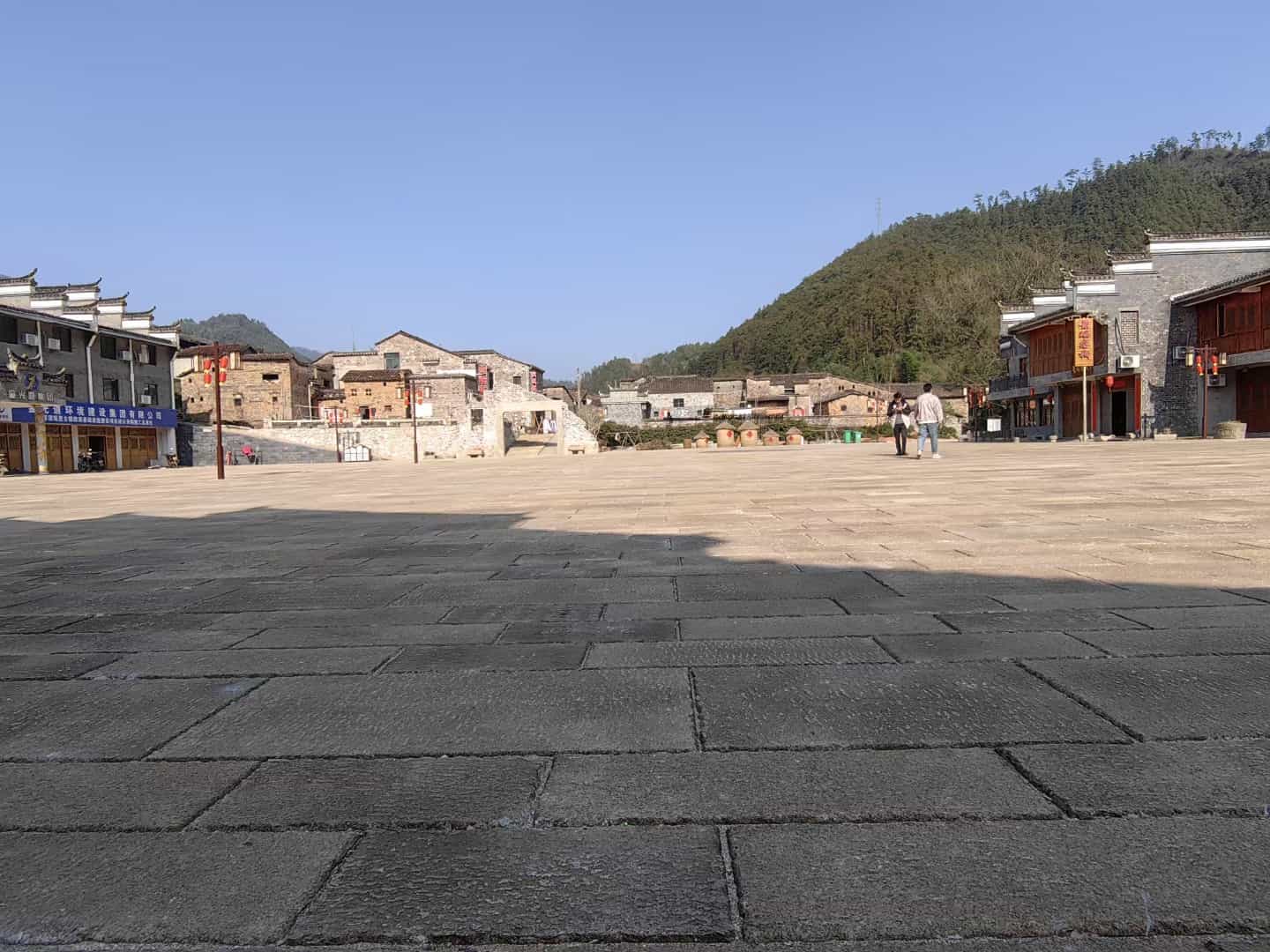嘉峪关仿古石铺装效果