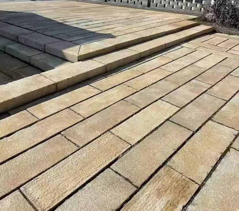 嘉峪关仿古石铺装效果