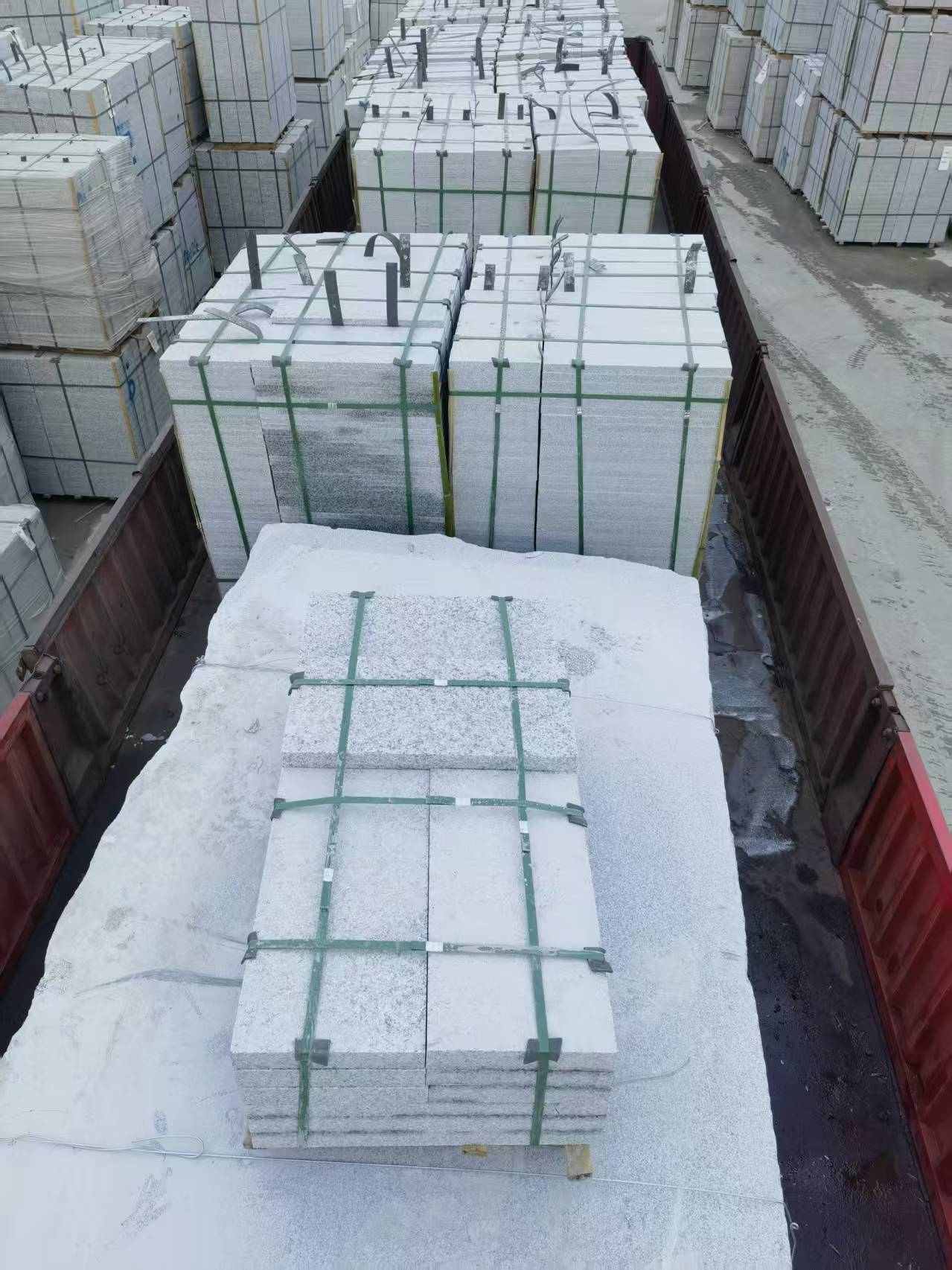 嘉峪关芝麻白300*600成品+板底