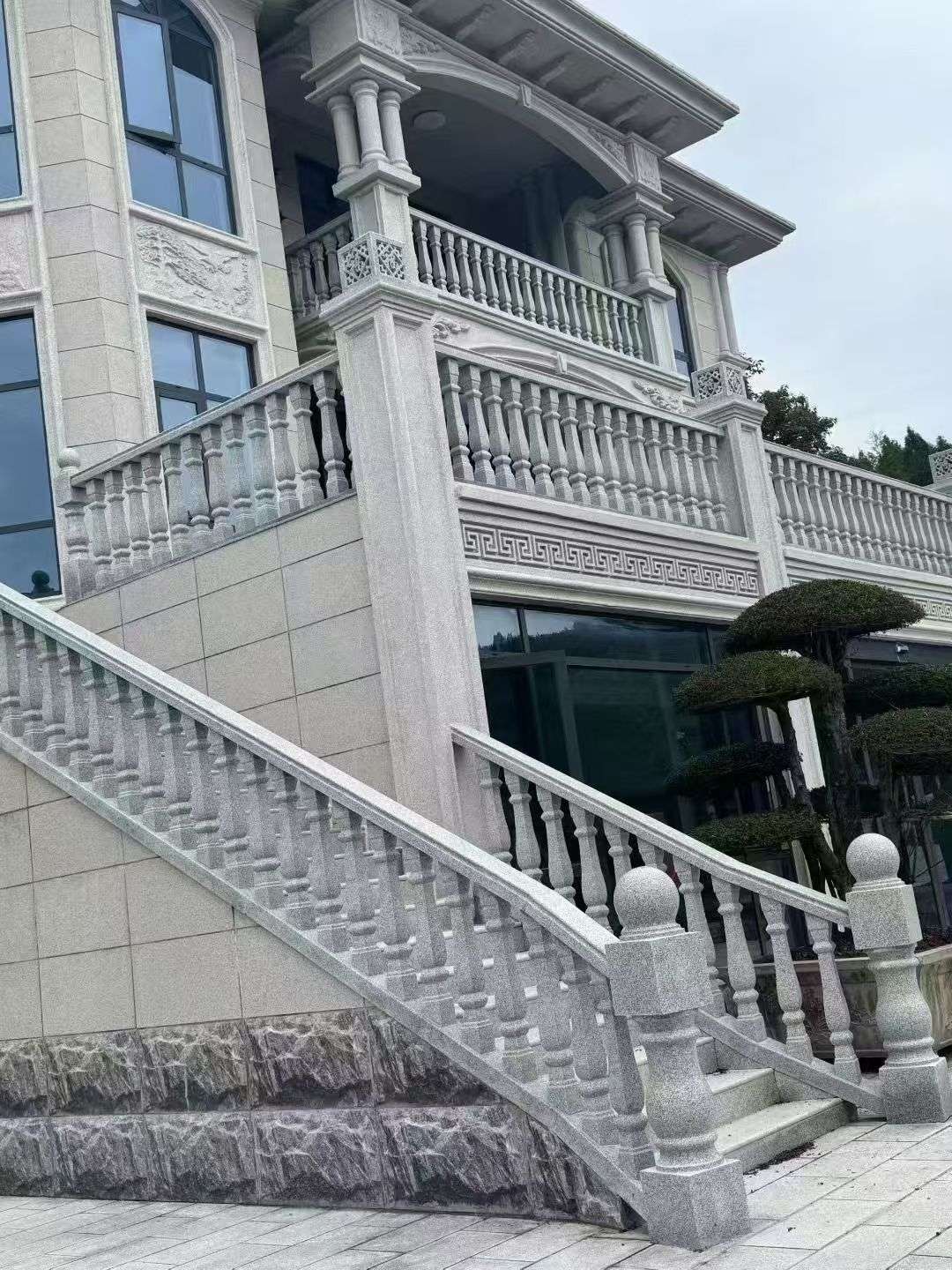 嘉峪关 芝麻白别墅，栏杆