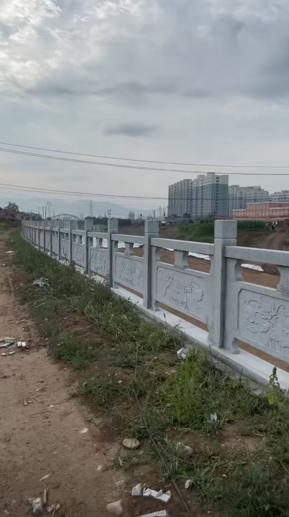 嘉峪关 石材河道栏杆