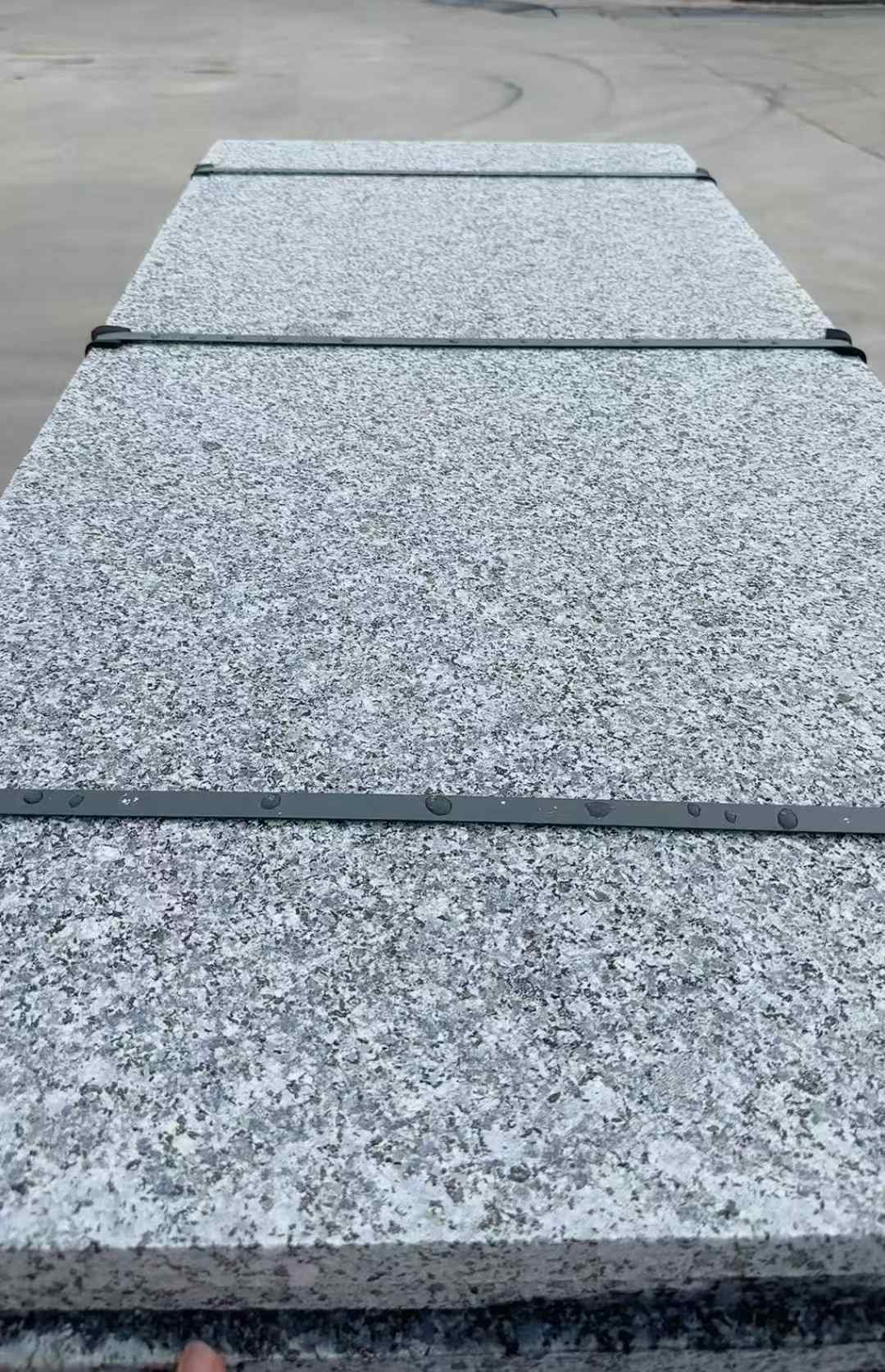 嘉峪关 芝麻黑火烧面毛板，条板，半成品