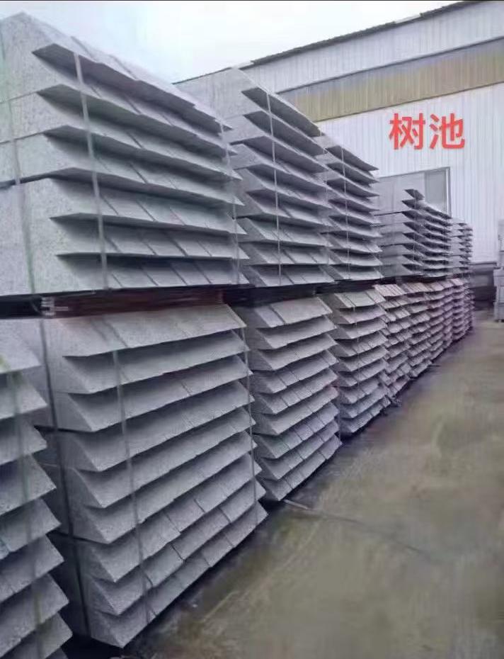 嘉峪关 芝麻灰切头树池